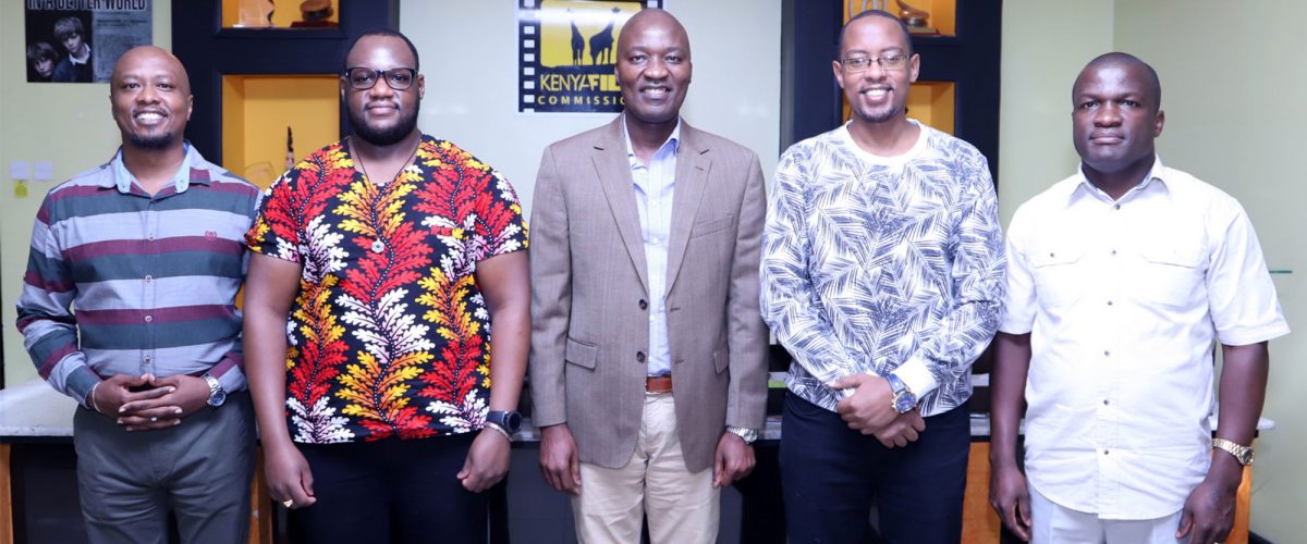 A3K Officials during a Courtesy Visit to Kenya Film Commission
